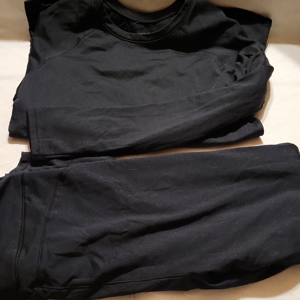ClimateRight Black Long Sleeve Top